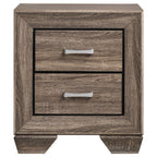 Kauffman 5-piece California King Bedroom Set Washed Taupe
