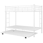 Twin Over Twin Bunk Bed With Trundle