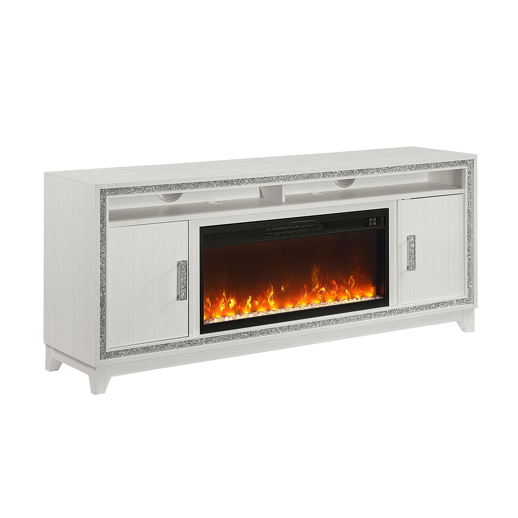 Almera - Fireplace With Adjustable Temperature And LED Options