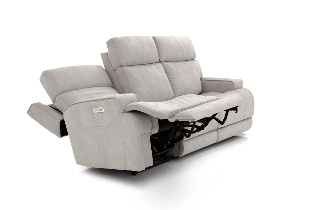 Ashbee - Power Sofa With Power Recline, Power Headrest, Zero Gravity And 3" Footrest Extension