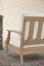 Carter Hall - Lounge Chair With Cushion - Beige