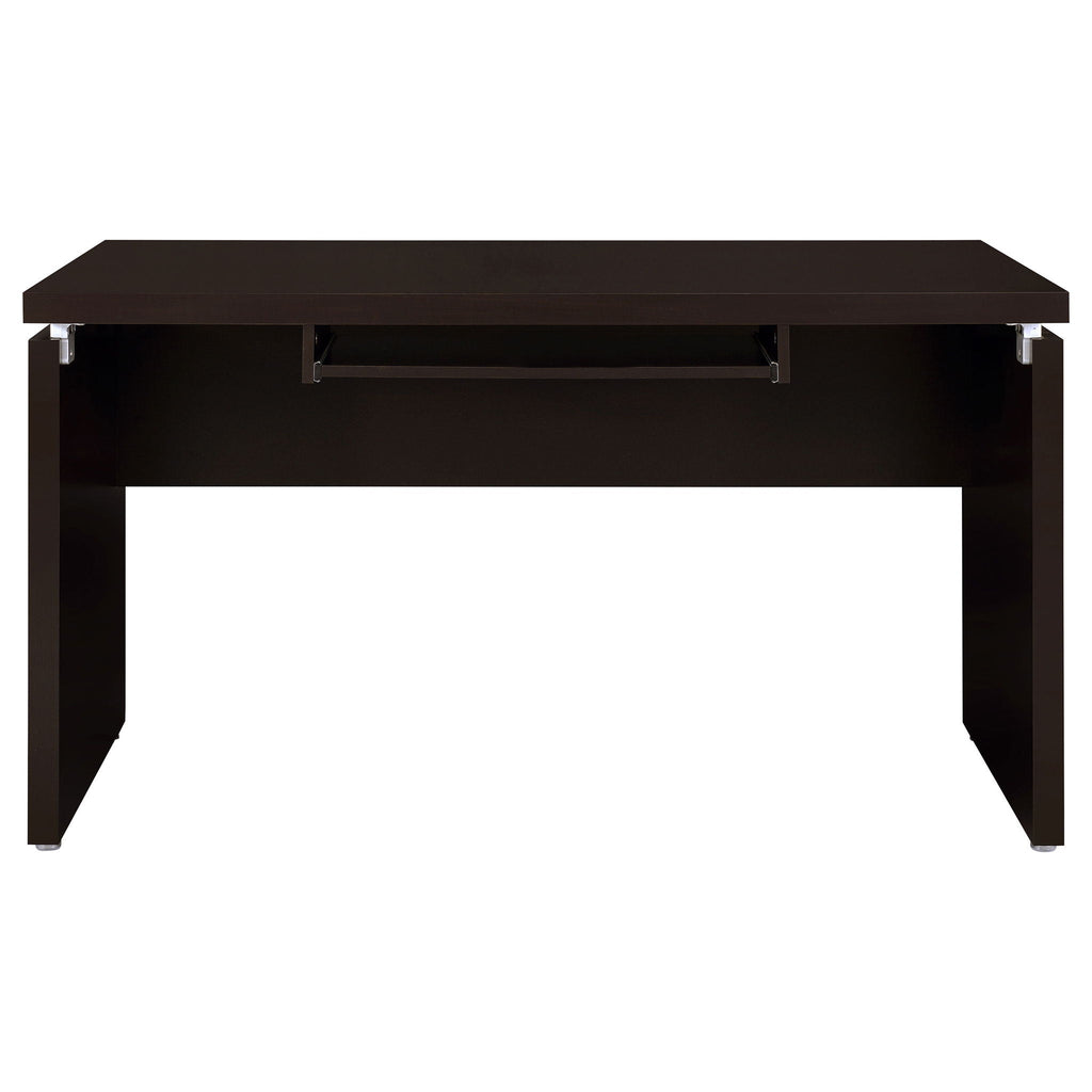 Skylar 83-inch L-Shaped Office Computer Desk Cappuccino