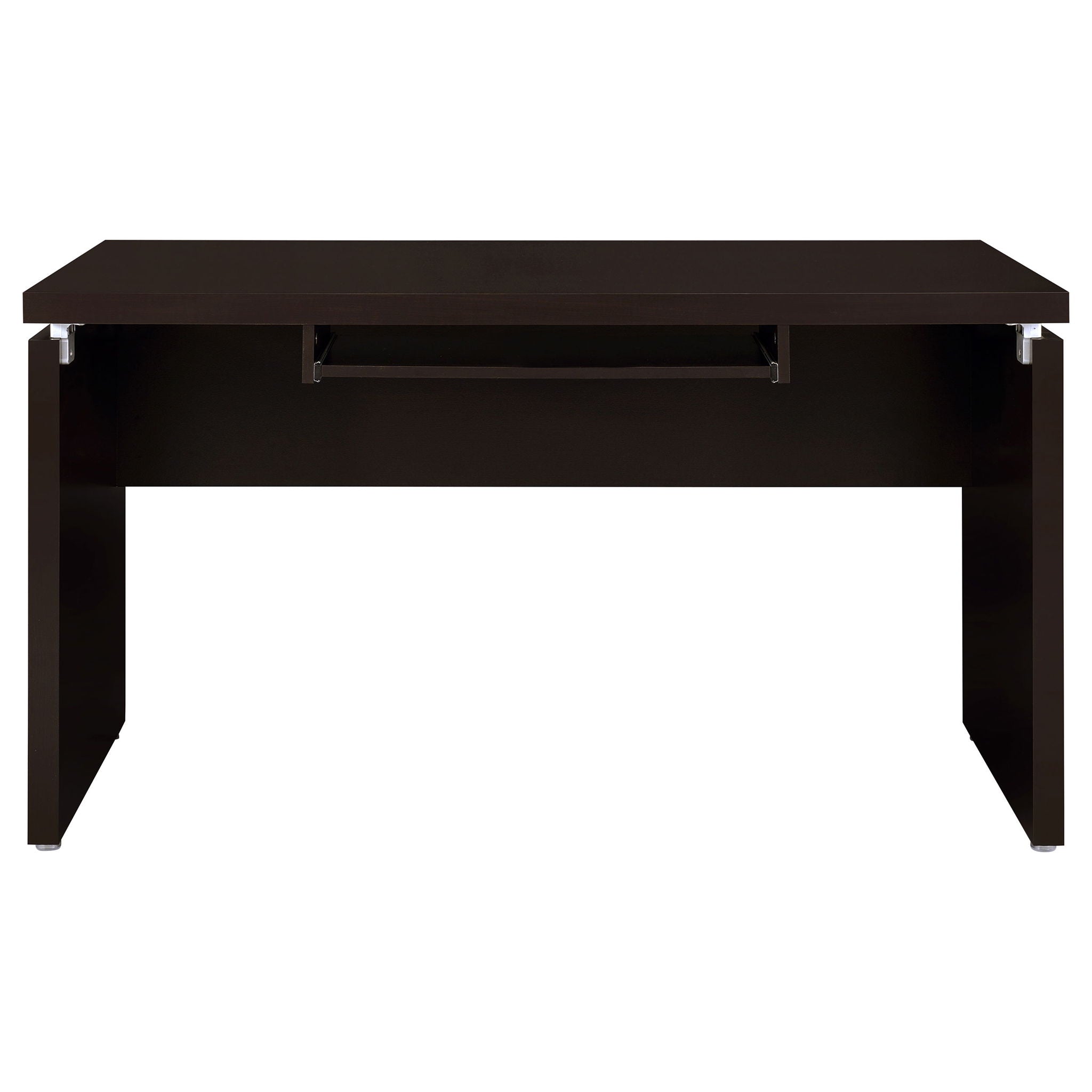 Skylar 83-inch L-Shaped Office Computer Desk Cappuccino