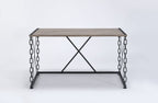 Jodie - Console Table (Same 92248) - Rustic Oak & Antique Black