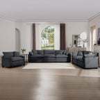 Elegant Oversized Sectional Sofa Set With Deep Seats And Flexible Layout