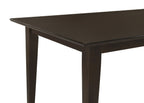 Gabriel 5-piece Rectangular 59-inch Dining Set Cappuccino