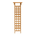Arbor, Wedding Arch For Ceremony, Trellis For Plant Climbing, Christmas Decor Pergola For Garden Backyard - Yellow