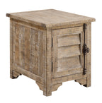Chair Side Table - Taupe