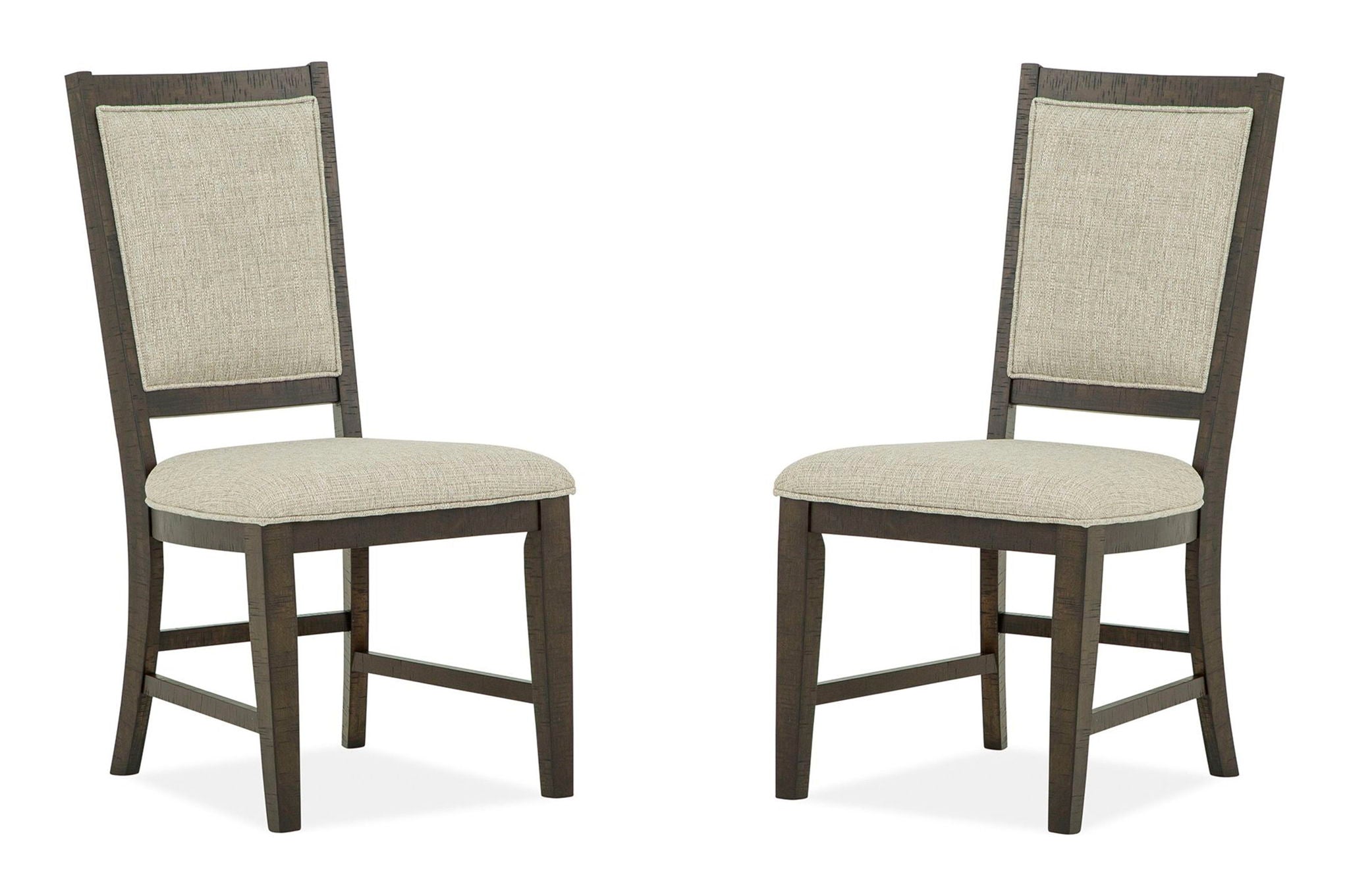 Westley Falls - Step Up Side Chair With Upholstered Seat & Back (Set of 2) - Graphite