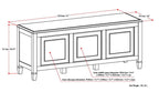 Connaught - Handcrafted Storage Bench Trunk