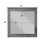 Vidalia - Mirror - Rustic Gray Oak