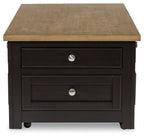Drazmine - Lift Top Cocktail Table - Brown