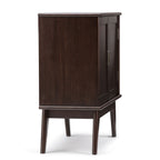 Draper - Low Storage Cabinet - Medium Auburn Brown