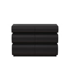 Minimalist Modern 6 Drawer Dresser, Handle Free Design With Wide Storage