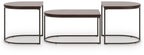 Vanmore - Occasional Table Set (Set of 3) - Dark Brown