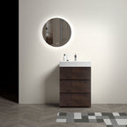 Alice - Bathroom Vanity With Large Storage, Freestanding