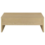 Canoga Engineered Wood Lift Top Coffee Table Light Oak