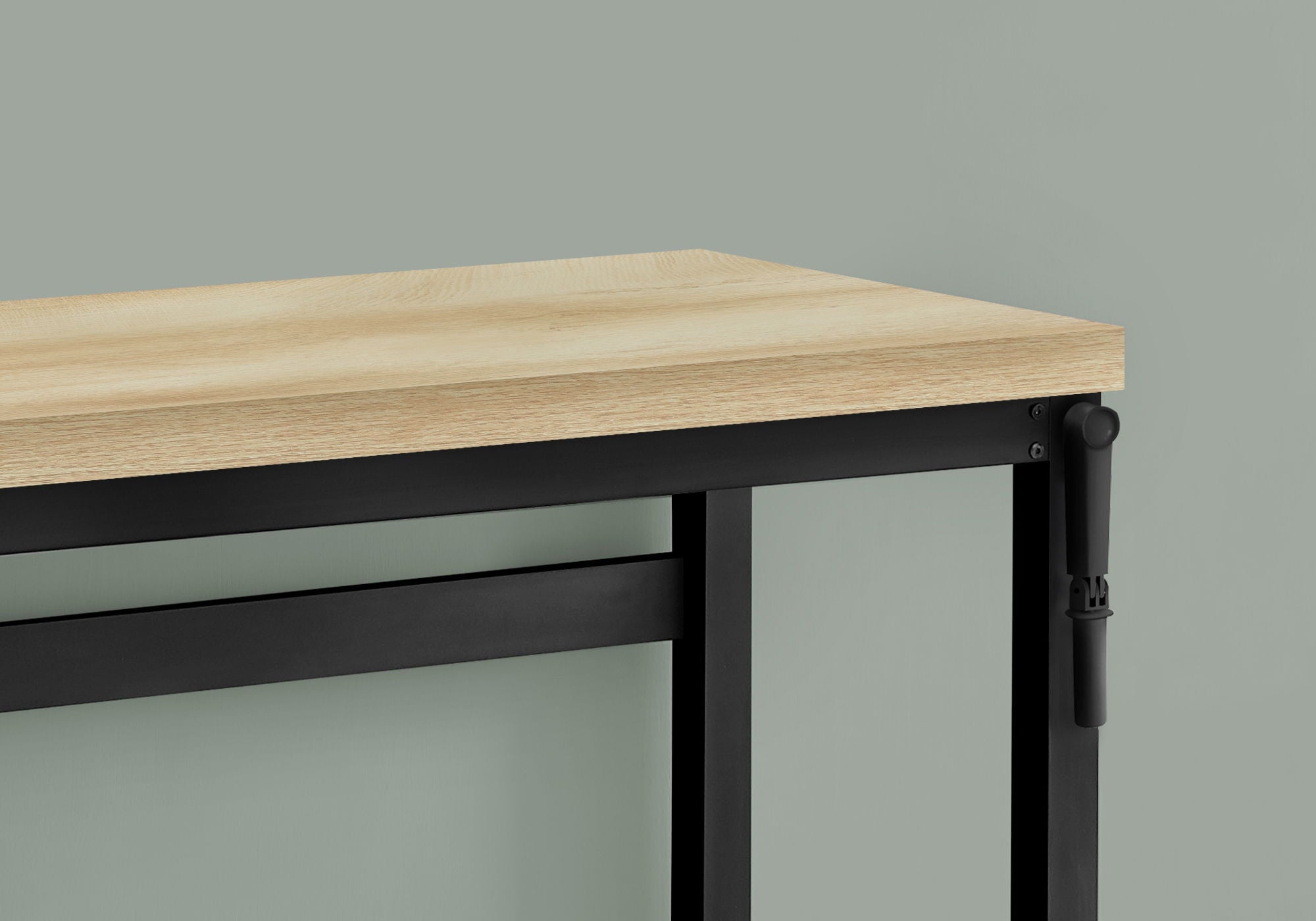 Computer Desk, Home Office, Standing, Adjustable, Laptop, Contemporary & Modern