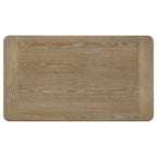 Adina Rectangular Wood Coffee Table Distressed Light Brown