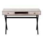 Computer Desk For Home Office, Laptop, Storage Drawers, Glossy Contemporary & Modern