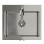 Darwin - Deluxe Laundry Cabinet With Pull-Out Faucet And Stainless Steel Sink