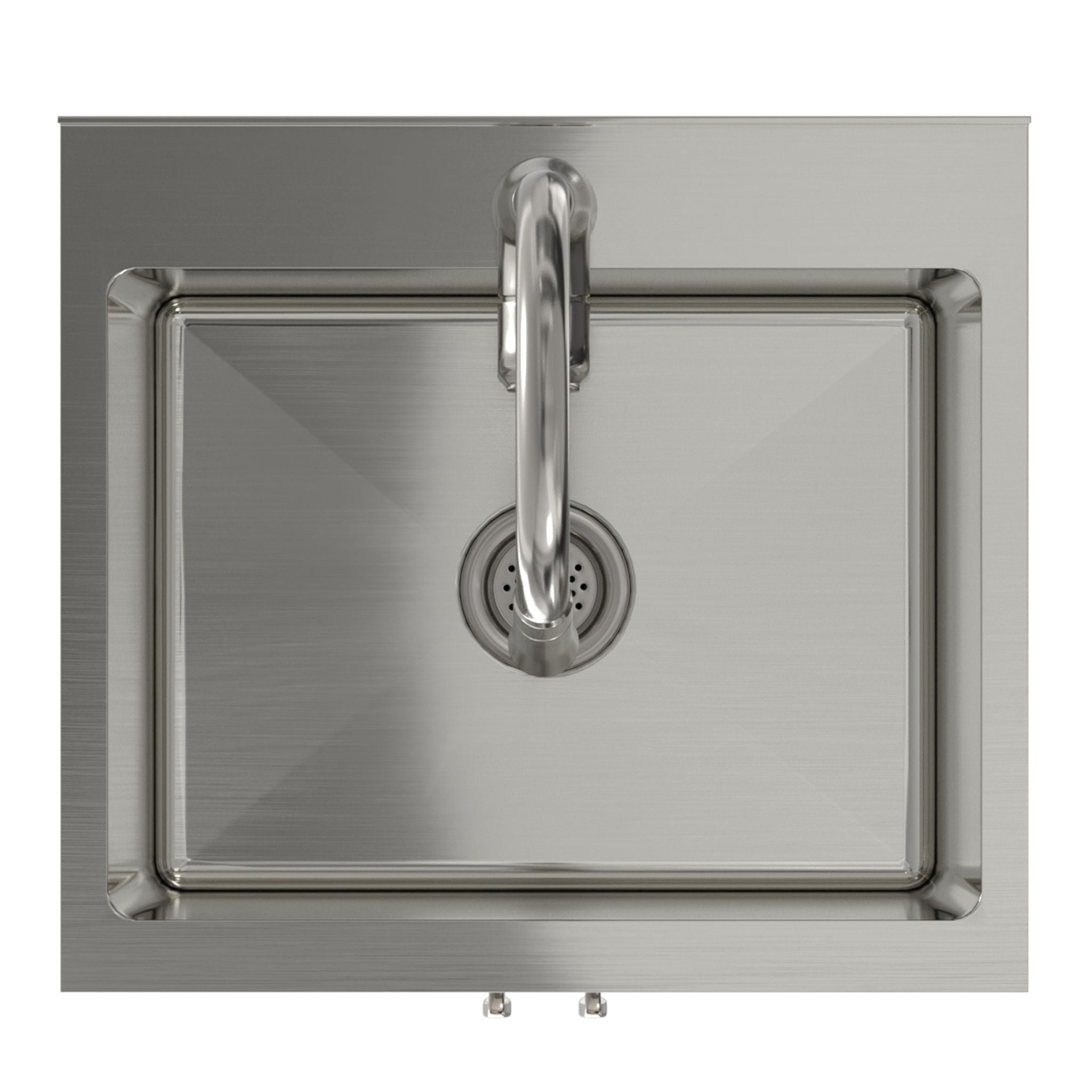 Darwin - Deluxe Laundry Cabinet With Pull-Out Faucet And Stainless Steel Sink