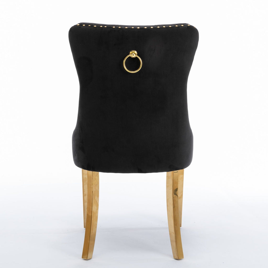 Nikki - Modern, High-End Tufted Dining Chair (Set of 2)