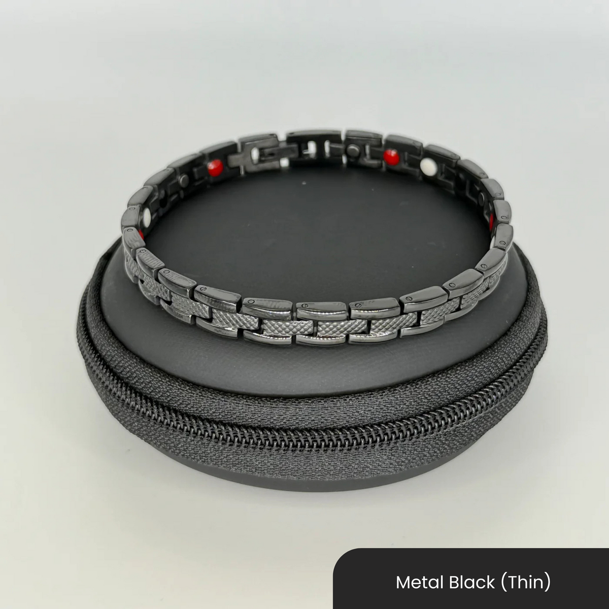 Therasage Bio Bands Metal Infrared Negative Ion Bracelet