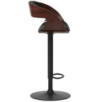 Archer - Adjustable Swivel Bar Stool - Black