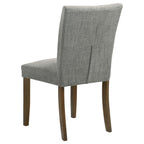 Paxton Upholstered Dining Side Chair Grey (Set of 2)