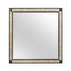 Lively - Mirror With Glitter Detail - Black