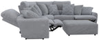 Majesty - Deep Seating Power Reclining Sectional And Ottoman
