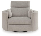 ModMax Luxe - Swivel Glider Power Recliner - Flint