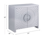 Cicero - Console Cabinet - Platinum