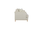 Loveseat With 2 Reversable Cushions And 2 Pillows - Off White