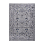 Marfi - 6' X 9' Oriental Area Rug - Gray / Blue