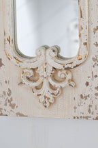 Full Length Mirror With Solid Wood Frame, Floor Mirror For Living Room Bedroom Entryway - White