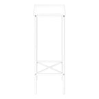 Accent Side Table, Narrow, Small, 2 Tier, Contemporary & Modern