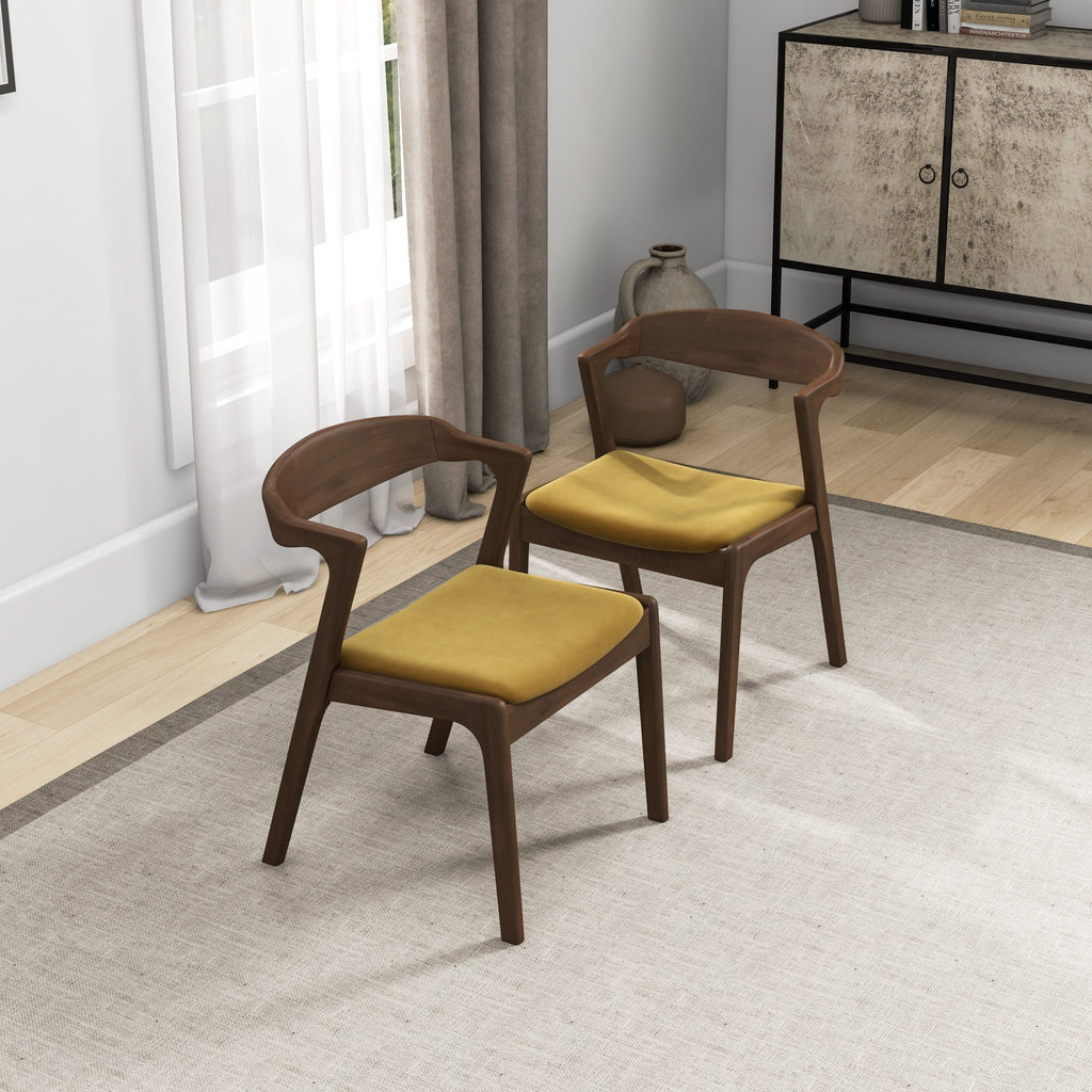 Dakota - Mid-Century Modern Dining Chair (Set of 2)
