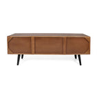 Asther - Acacia Wood TV Cabinet - Natural Wood / Brown