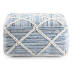 Cowan - Handcrafted Square Pouf