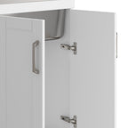 Kyle - Laundry Cabinet & Faucet And Stainless Steel Sink