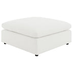 Raleigh 6-piece Boucle Upholstered Modular Sectional Ivory