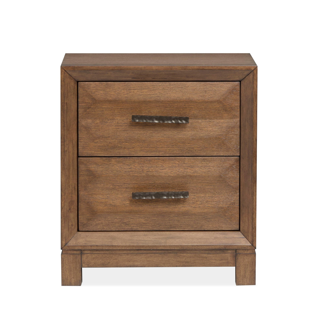 Callisto - Drawer Nightstand - Bourbon Brown