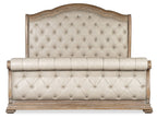 Marisol - Upholstered Sleigh Bed