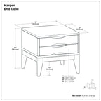 Harper - Handcrafted End Table