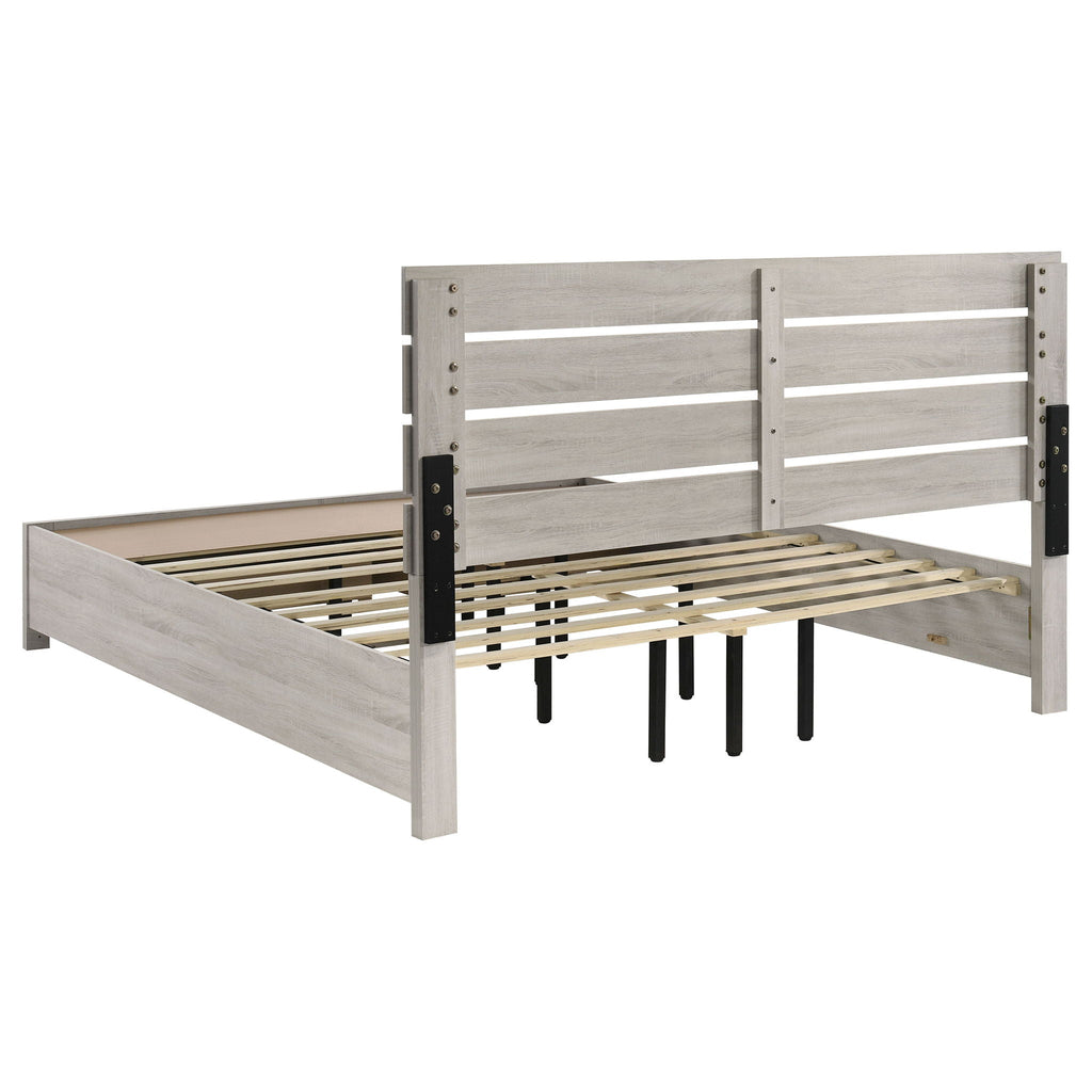 Brantford 4-piece Eastern King Bedroom Set Coastal White