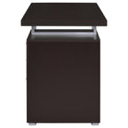 Brennan 47-inch 3-drawer Office Computer Desk Cappuccino