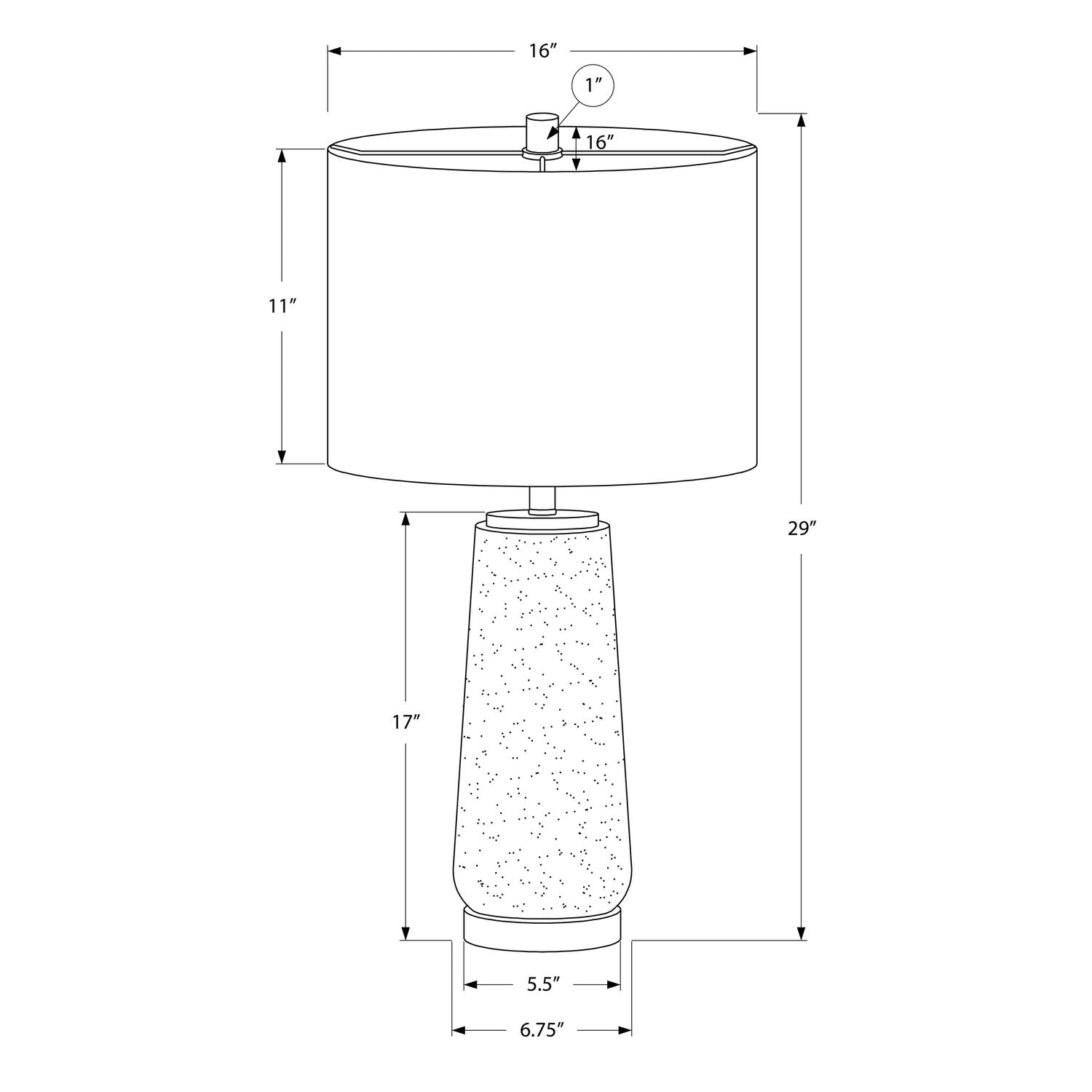 Lighting, Table Lamp, Resin, Modern - Gray