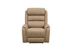 Monterey - 3P Recliner Big And Tall - Lux-Brown